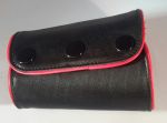 Soft Leather Gauntlet Piping (Red)